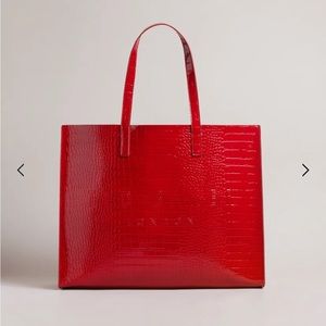 Ted Baker London Allicon Red Tote Large